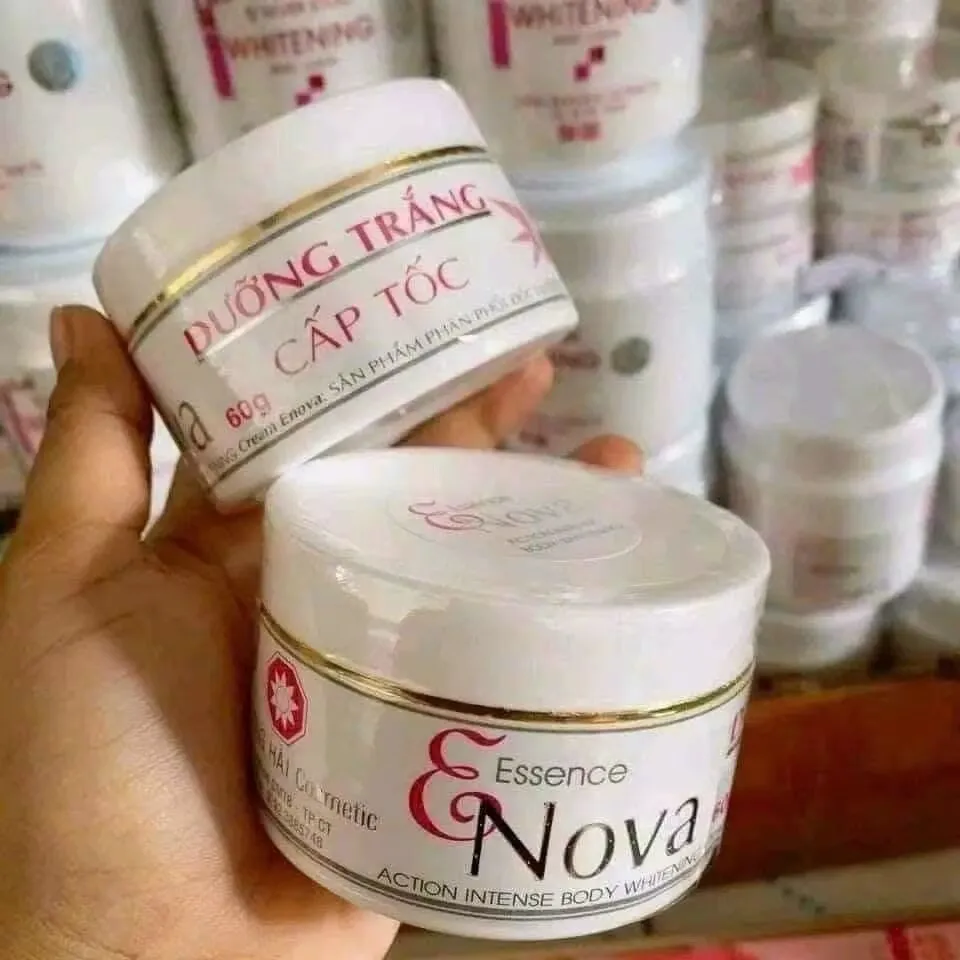 

New Kem Duong Trang Da Cap Toc Toan Than ENOVA ESSENCE Body 60g