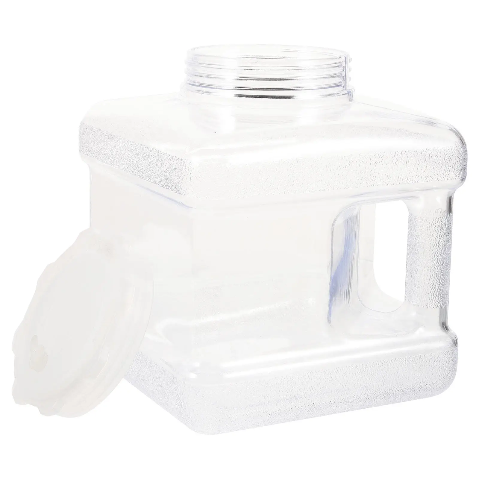 

Large Capacity Portable Water Storage Bucket Pc Material Heavy Duty Reusable Outdoor Indoor Use Camping Hiking Picnic Car