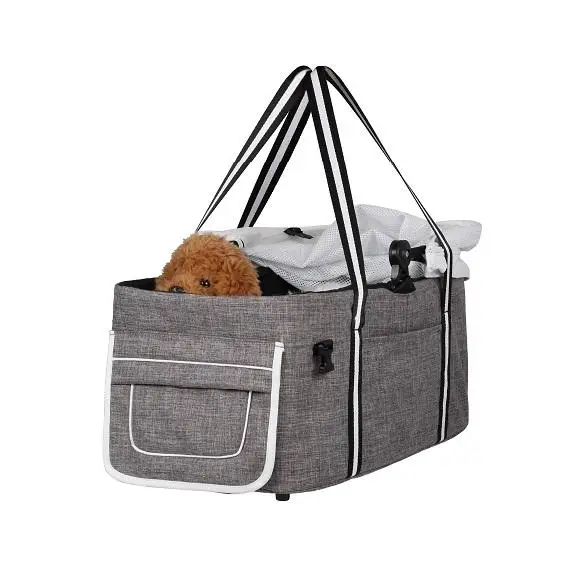 Dobrável Oxford Pet Transport Box, Carrinho de passeio com roda universal, Designer Separável, Cão Pequeno