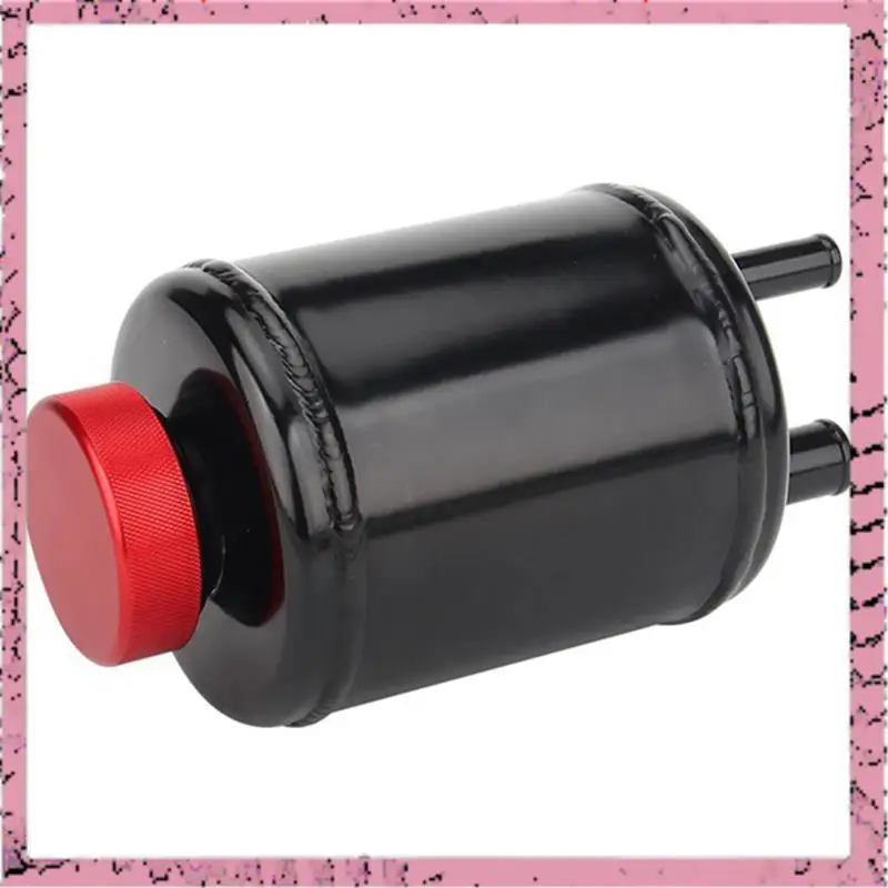 

A30M-Car Modification Universal Power Steering Reservoir Tank With Racing Clamp Aluminum Water Tank Racing Clamp