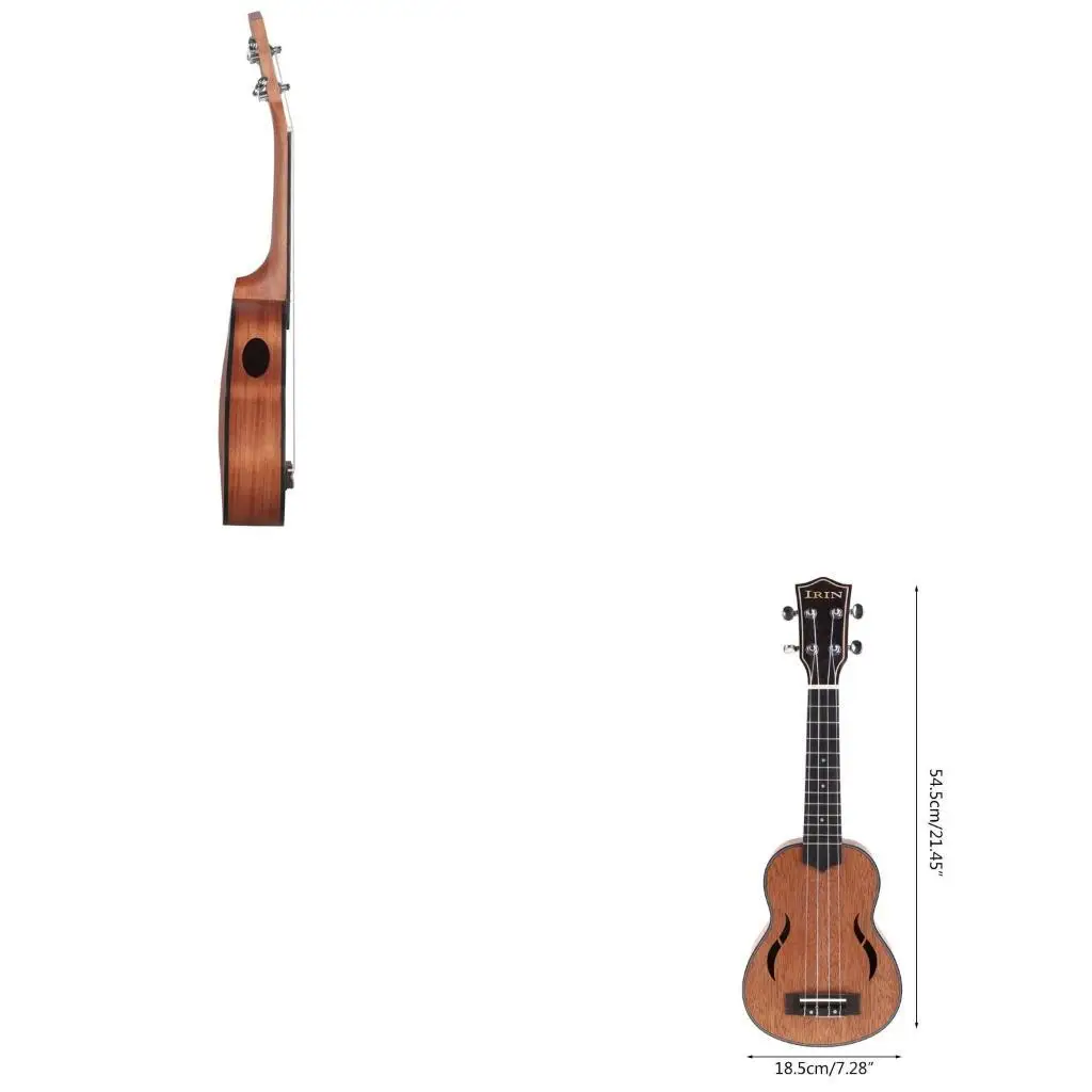 652F Hawaiian Starter Ukuleles Kids Adults 4 Strings Small Guitar Nylon Strings