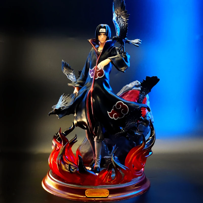 Bandai Jimei Hall Naruto Uchiba Itachi Figure Quality Edition Crow Itachi GK Anime Peripheral Model Send