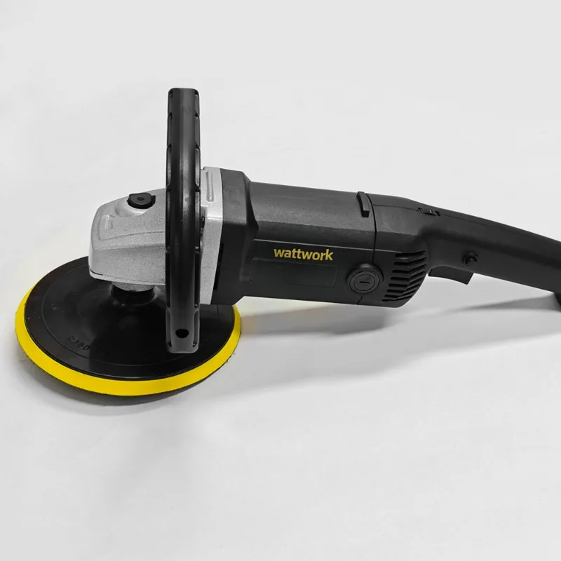 Wattwork Power operated Polisher,Car Wax Buffer Machine,7inch 1400W Rotary Buffers and Polishers Kit 8 Variable