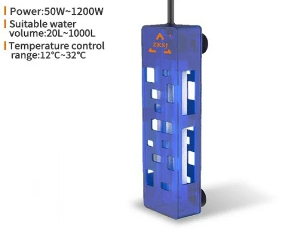 

Нагревательный элемент ZKSJ для аквариума с преобразователем частоты, автоматический контроль постоянной температуры и точности