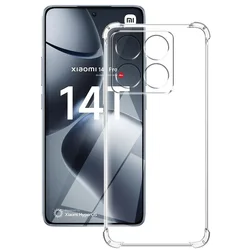 For Xiaomi 14T Pro Case Luxury Shell Protective Soft Silicone Phone Cover For Xiaomi 14T 14t Clear Shockproof Airbag TPU Fundas