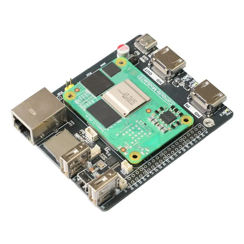 SQPP-For CM5 HD Video Capture Card For Raspberry Pi CM5_USB3.0 HD In Expansion Board For Raspberry Pi Compute Module 5