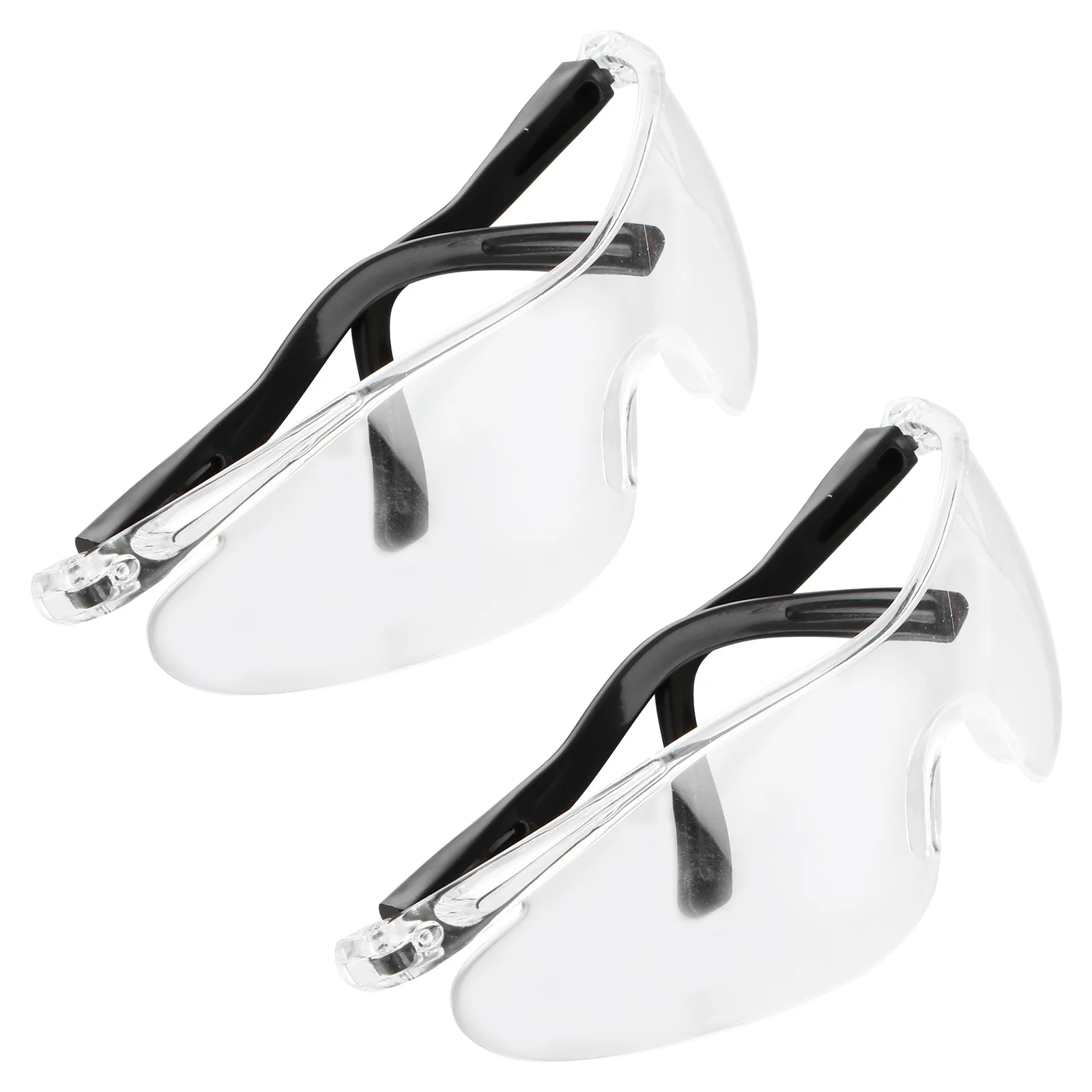 

2 Pcs Goggles Anti-fall Kids Eyewear Sports Glasses Plastic Eyeglasses Protective Safety