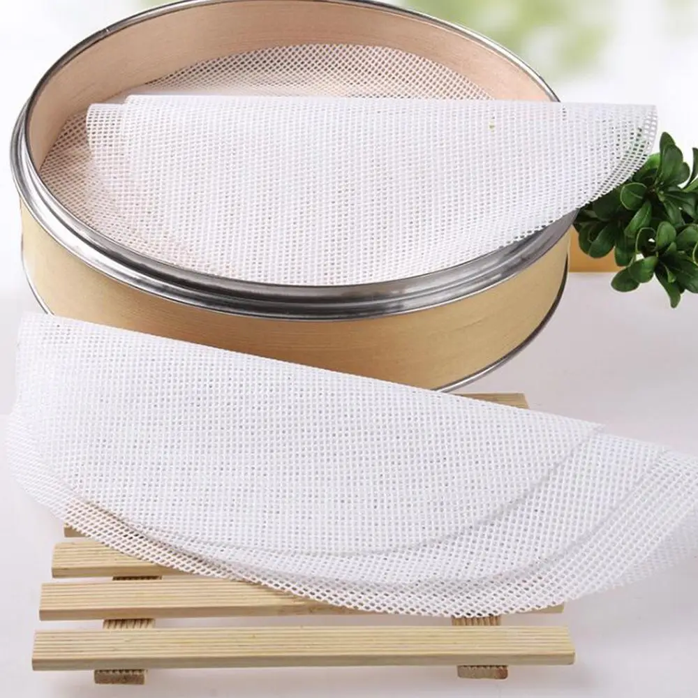 

Mesh Mat Hot Non-Stick Pad Steamer Pad Silicone Steamed Mat Household for Bun Bread Steamed Mat Cooking Tools Silicone Mat