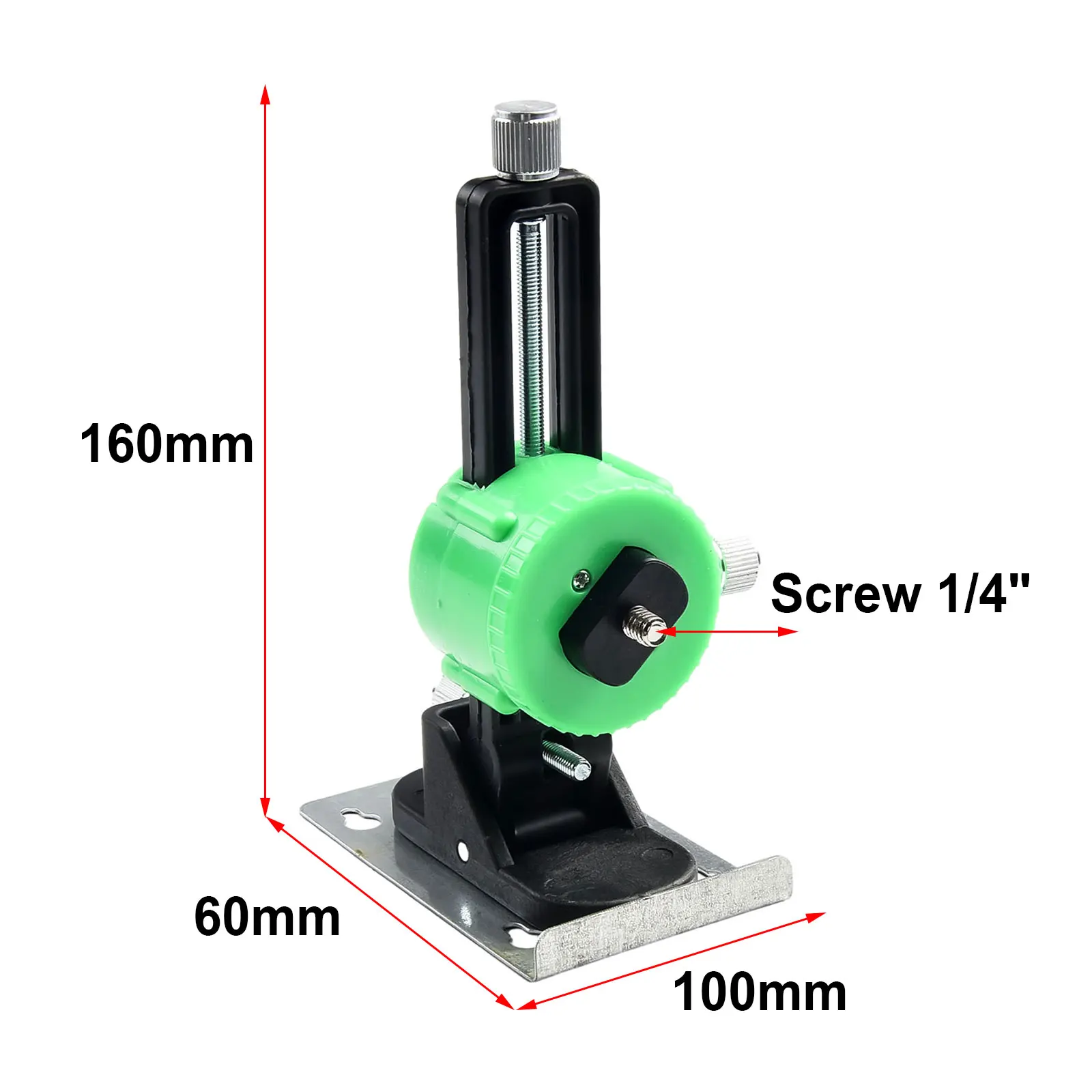 Wspornik ścienny poziomu do poziomów laserowych 1/4\\\'\\\' Thread Wspornik do zawieszania Uchwyt ścienny przyrządu ogólnego Wspornik stały