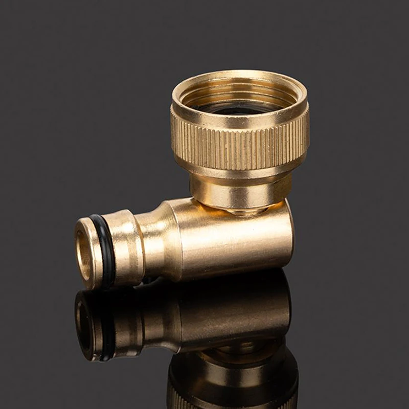 Hose Reel Swivel Elbow Quick Connector For Hoselock Plug 3/4in BSP Female Outdoor Garden Hose Faucet Adapter