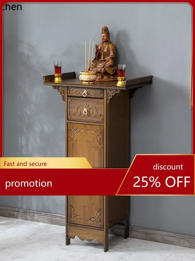 r5.21 offering table incense case for home bodhisattva offering table guan gong buddha statue altar buddhist niche