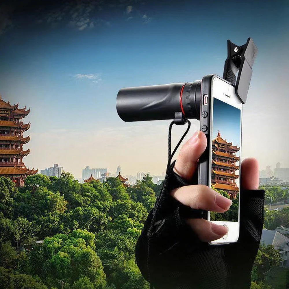 

Extremely Long Distance High-definition Monocular Telescope 2000x24 Hd Mini Portable Mobile Phone Telescope Outdoor Camping