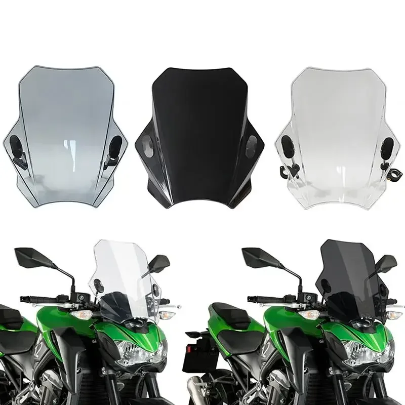 

Universal Motorcycle Windscreen Windshield Screen Deflector For Honda Cb650r Bajaj Dominar 400 Crf 1000 L Africa Twin