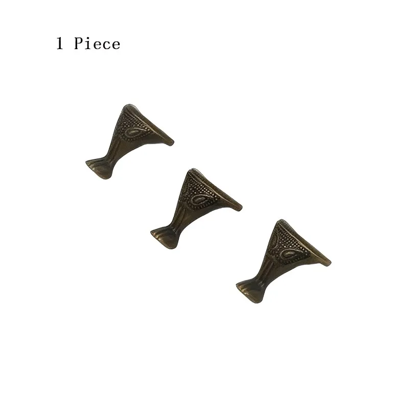 1pc 28x25mm Zinc Alloy Animal Footing Decoration Legs Vintage Wooden Box Beast Feet Cabinet Corner Bronze Tone Color