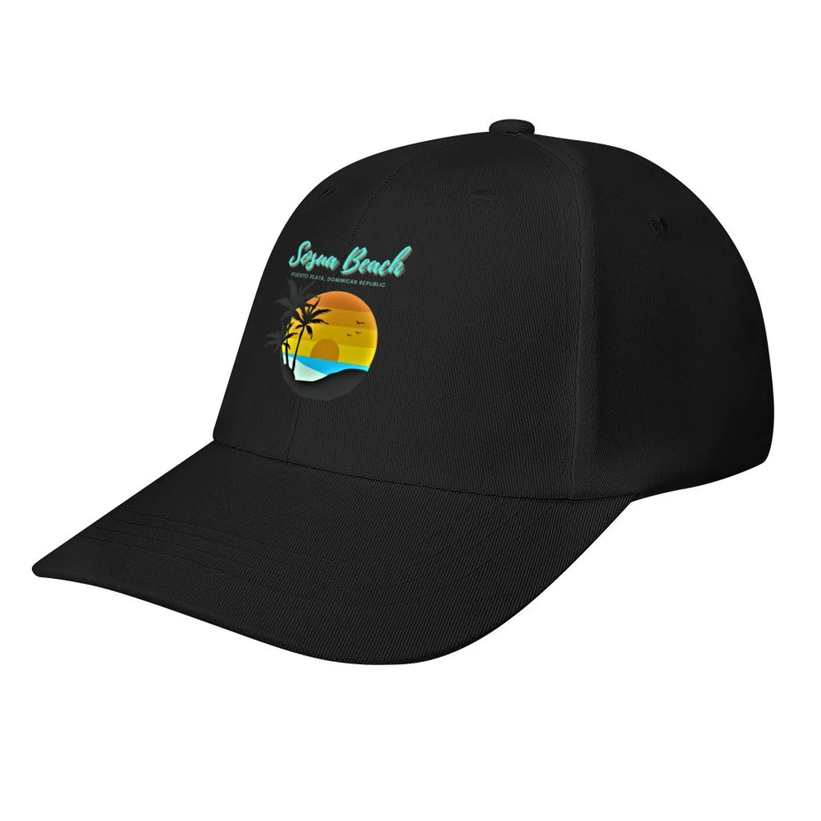 

SOSUA BEACH DOMINICAN REPUBLIC Travel Baseball Cap Sports Cap summer hat tea Hat custom caps Mens Tennis Women's
