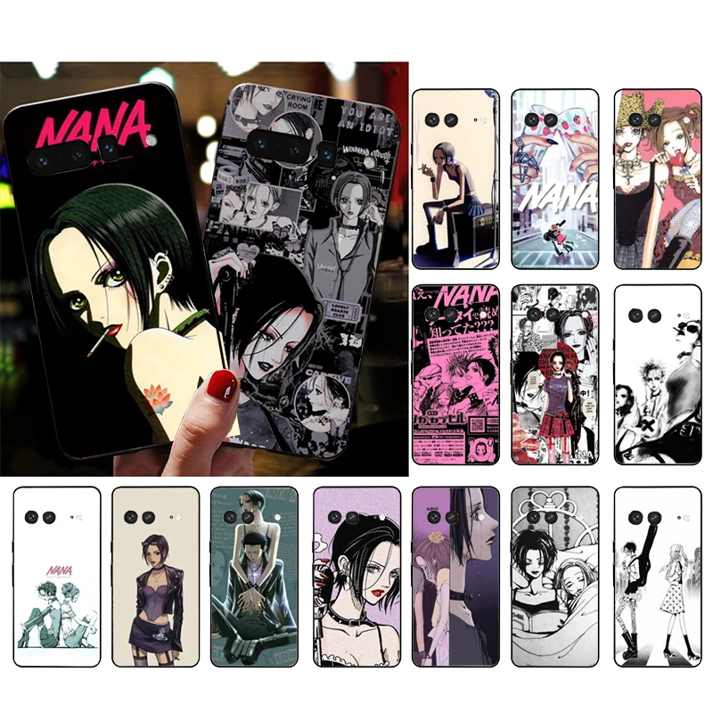 Nana Osaki Anime Phone Case For Google Pixel 9 Pro XL 8 7 6 Pro Pixel 8A 7A 6A 4A 3A 3XL Pixel 8 7 6 5 4