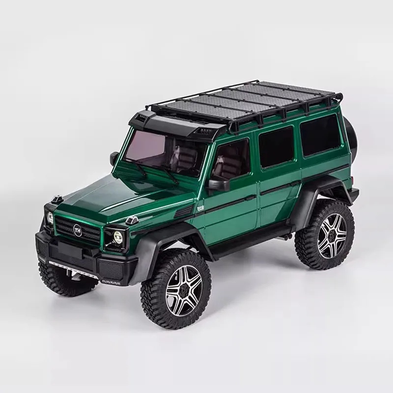 Thunder God Km5 Puente de puerta Big G 1:8 Control remoto a escala completa Rc profesional Tracción en las cuatro ruedas Modelo de vehículo de escalada todoterreno