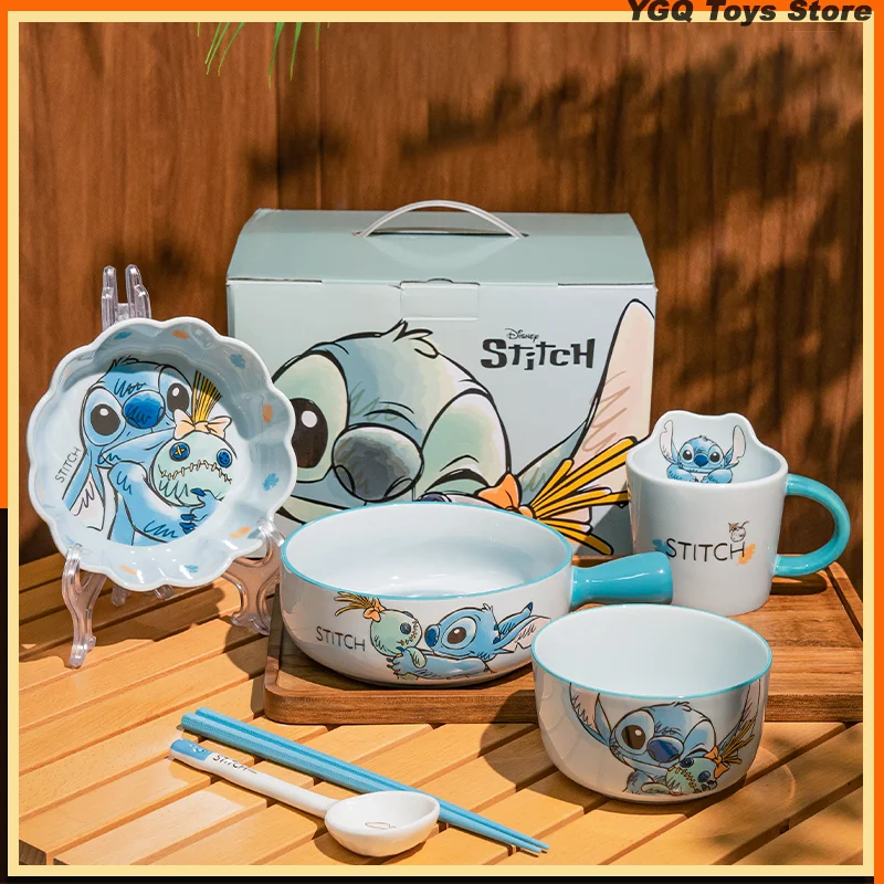 Hotsell Disney Stitch bamboo bundle Cups/bowls/ice cream bowls