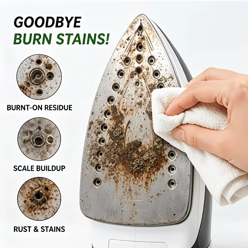 Iron Cleaning & Polishing Spray – Soleplate Care Spray for Burn Marks, Residue And Smooth Glide, Suitable for Steam Irons, Dry view 4
