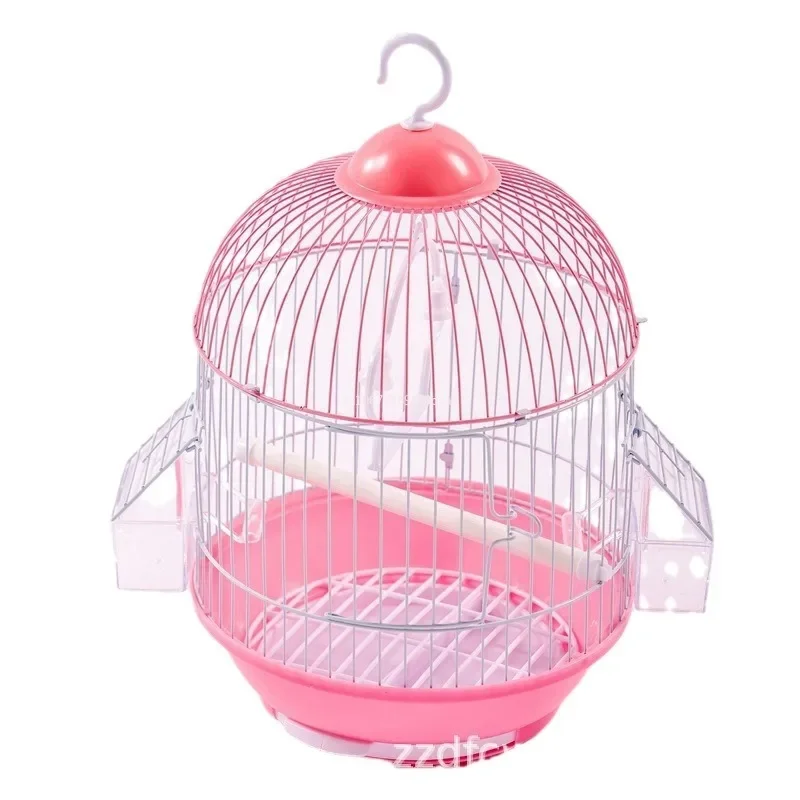 Mini Spherical Shape Birdcage Standing Ornamental BirdCage Easy To Clean Breeding Bird Flight Cage Home Crate Parrot Nest 앵무새