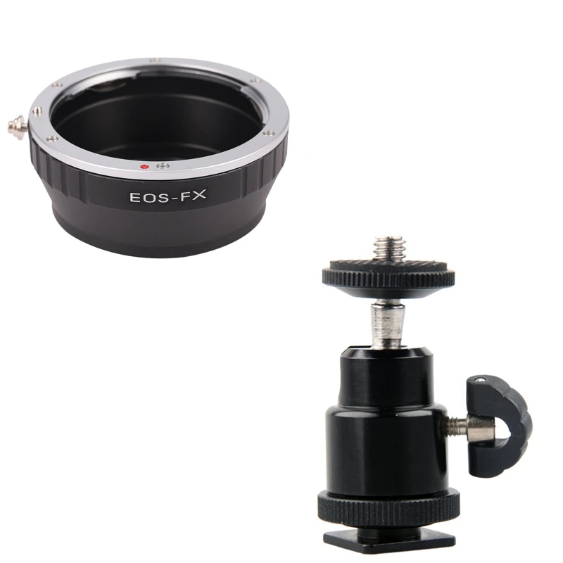 알루미늄 합금 미니 볼 헤드 및 카메라 어댑터 1 개