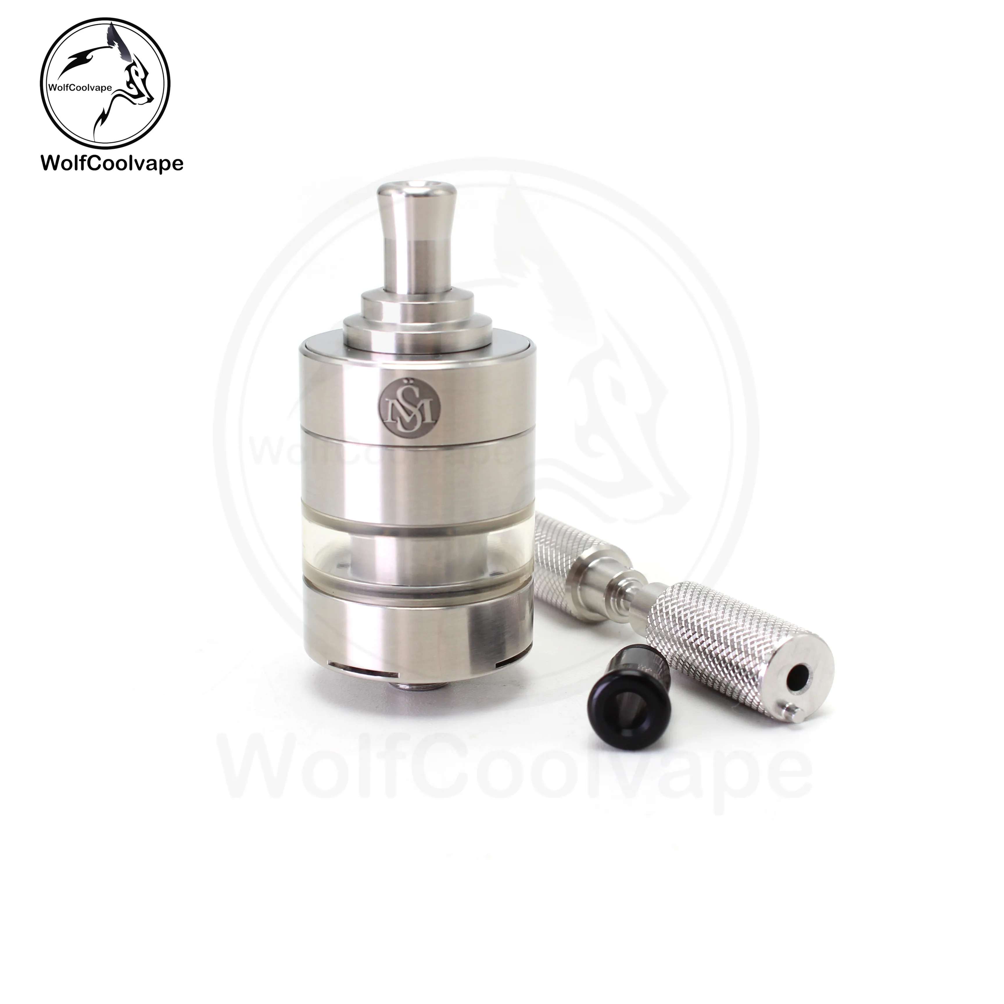 Wolfcoolvape Kayfun X Mini Style MTL RTA 3.2 مل رذاذ خزان قابل لإعادة البناء 23 مم خزان Vape لتعديلات رئة الرئة
