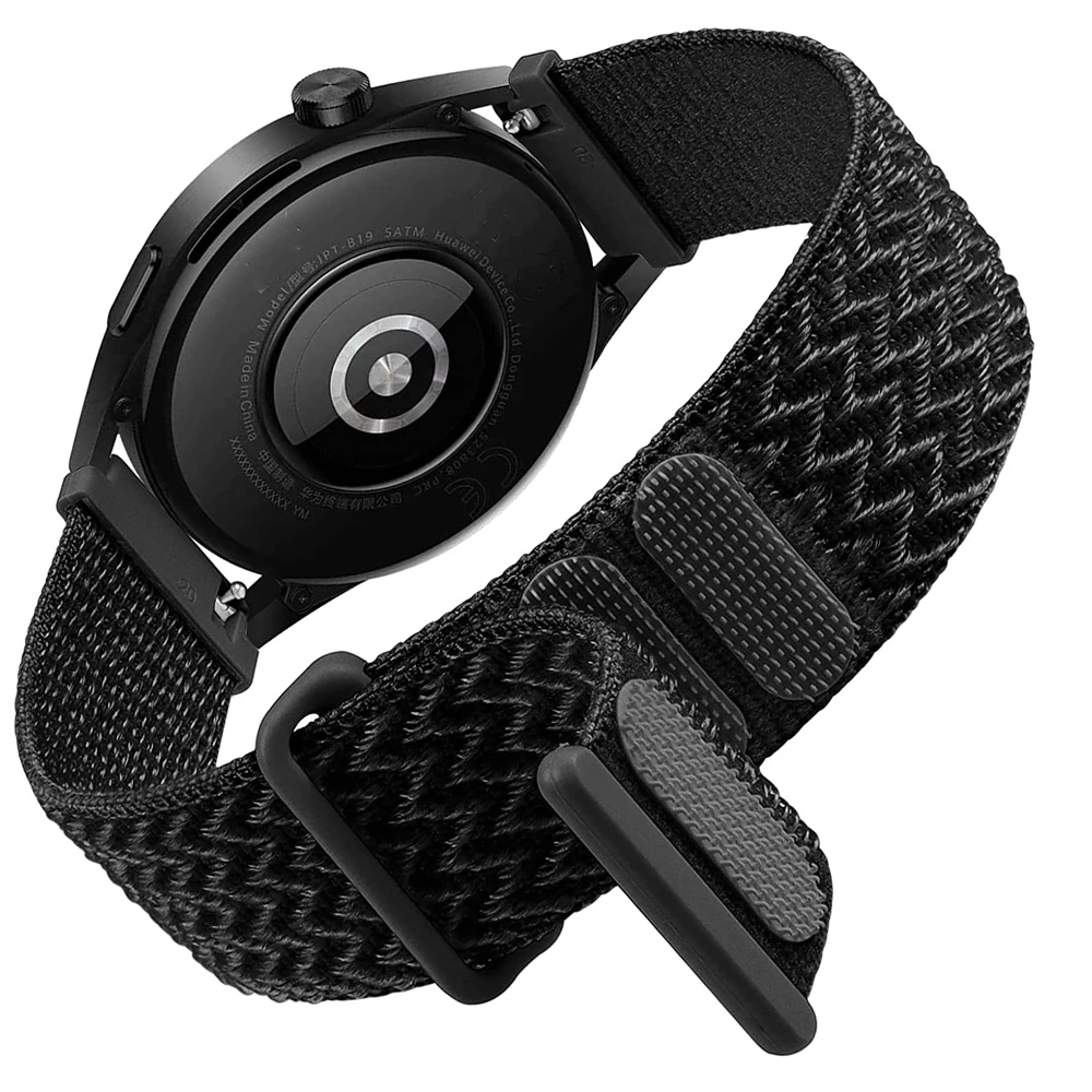 Pulseira de Nylon Sport para Garmin Forerunner, Pulseira para Garmin Vivoactive 3, Música, Venu SQ, Venu 2 Plus, 158, 55, 245, 645, 20mm
