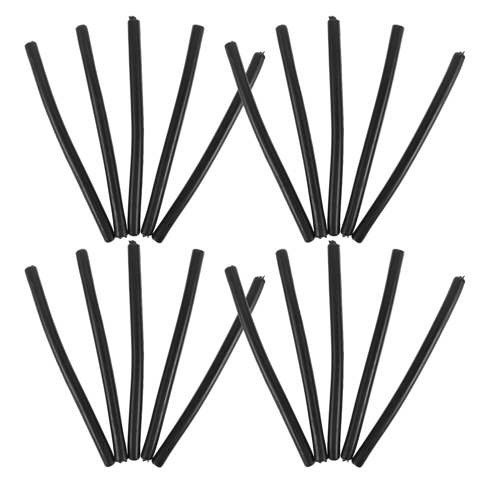 

20Pcs Plastic Hanger Tip Covers End Protectors for Wire Hooks Anti-Slip Hanger Sleeves Closet Garment Rack Protection