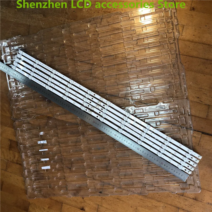 PARA LG 42 polegadas 6916L-1505A/1506A/1507A/ 1508A 6916L-1317A/1318A/1319A/1320A 6916L-1385A/1386A R1 + L1 = 824MM tira retroiluminação LED