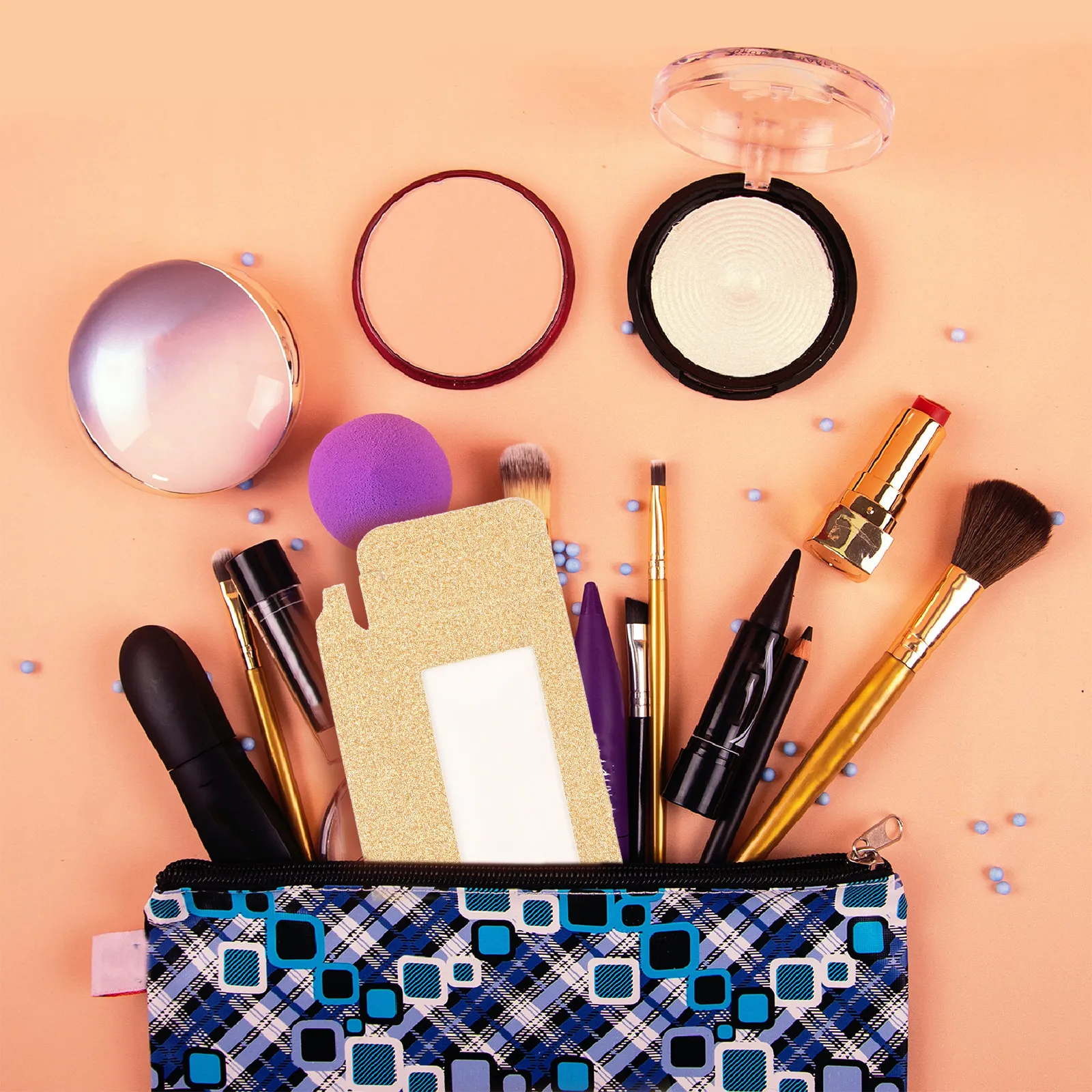 Boîte de rangement pour faux cils avec fenêtre transparente, 24 pièces, pour conserver la forme des cils avec un plateau, organisateur de cils, conteneur d'emballage vide