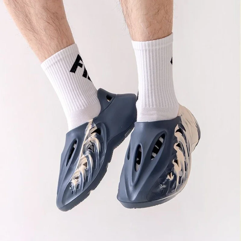 

Пляжные мужские сандалии Пара Роскошные дизайнерские уличные сандалии с открытым носком Новая мода Высокое качество H Летняя распродажа обуви для мужчин