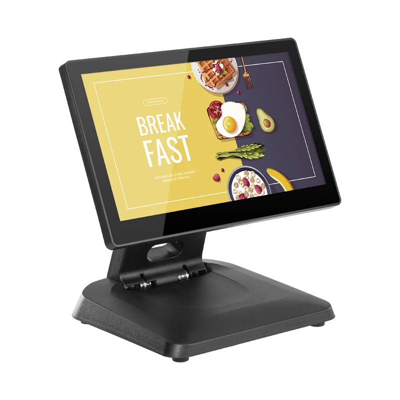 POS 32G نقطة المبيعات القابلة للإزالة الكل في واحد أنظمة POS باللون الأسود مقاس 11.6 بوصة