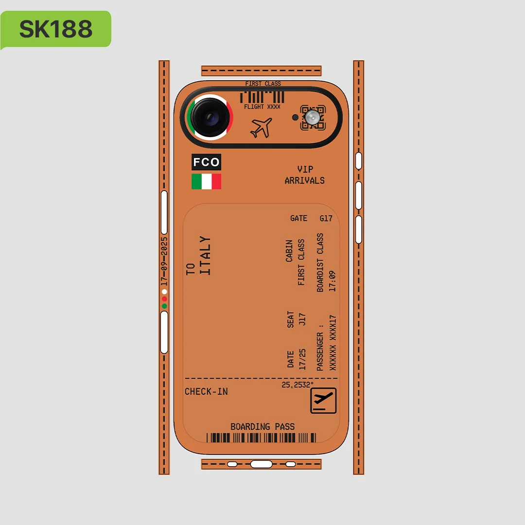 

Защитная 3D-пленка-наклейка на заднюю панель для Apple iPhone 17 Air с дизайном «Город»