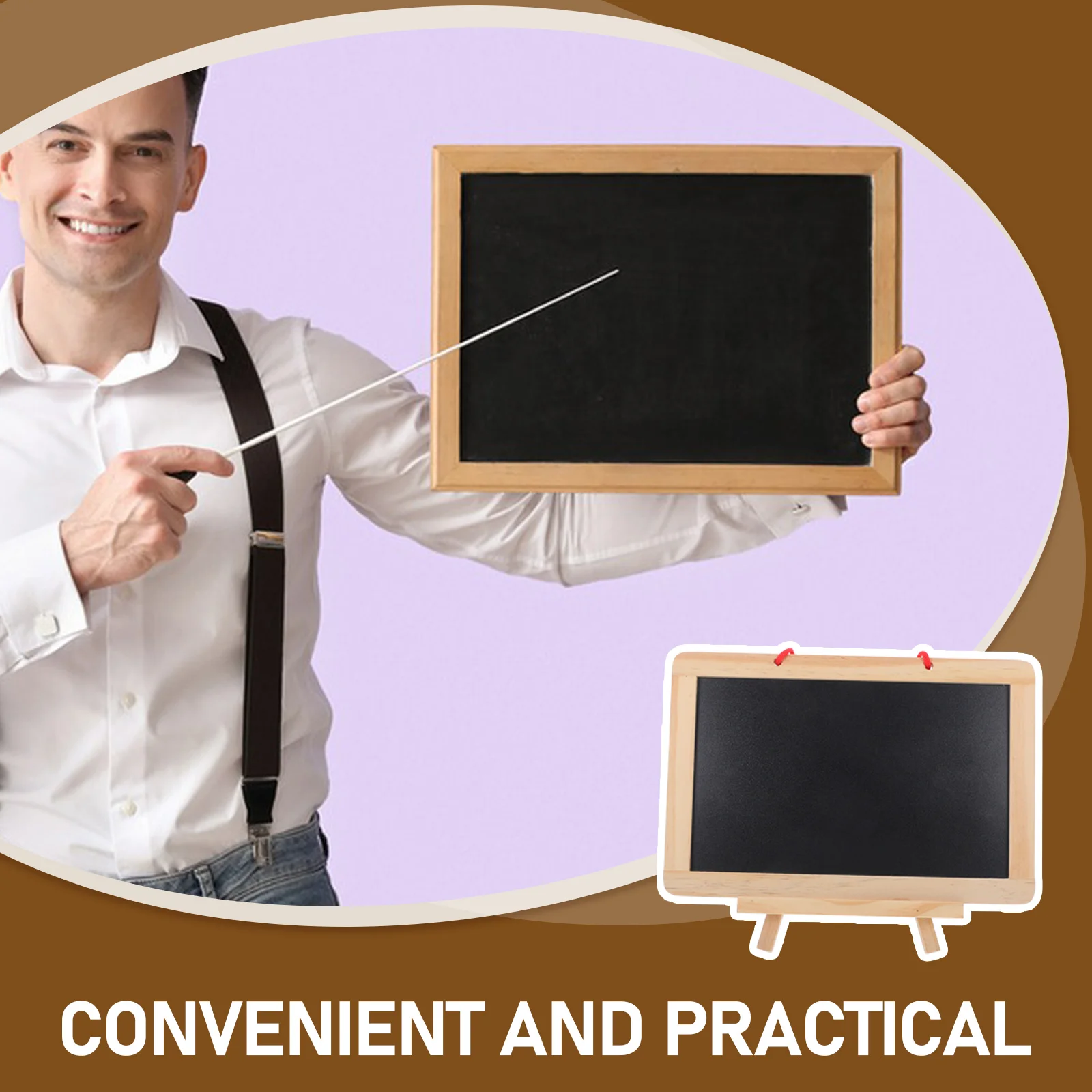 

Mini Chalkboard Signs Small Blackboard A4 Size Magnetic Vision Board White Party St Display Hanging Letter Sign