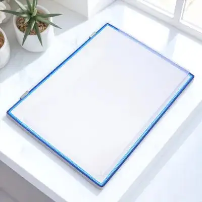 Hanging File Organizer Transparent Plastic Document Storage Bag For Home Office Wall-Mounted File Folder Pocket