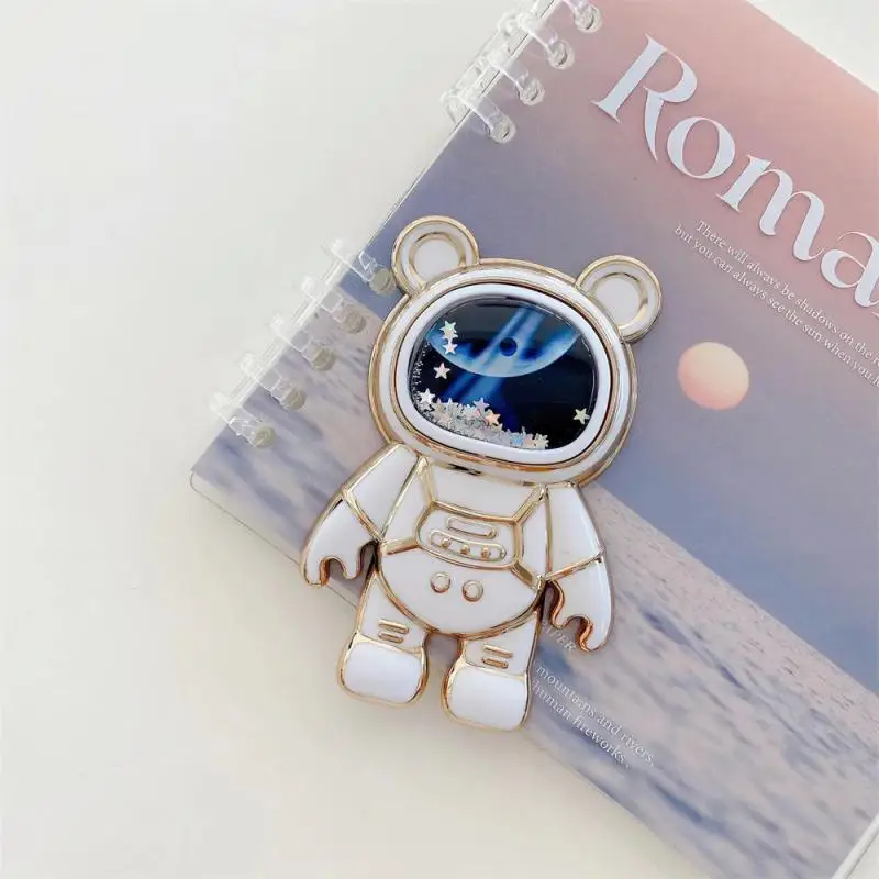 دون إيذاء الأيدي حامل الهاتف المحمول آمن الفضاء رائد الفضاء حامل الهاتف الخليوي دائم سلس ولا يترك أثرًا مريحة