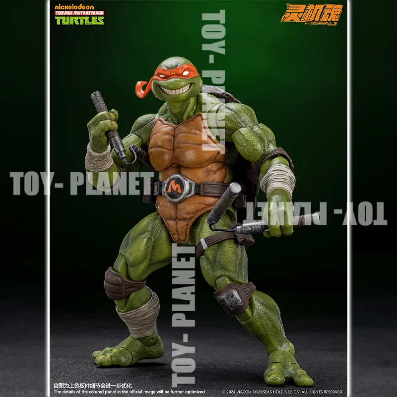 【Presale】Original Ling Jihun Tmnt Turtels Figure Action Figures Donatello Michelangelo Anime Figurine Model Custom Gifts Toys