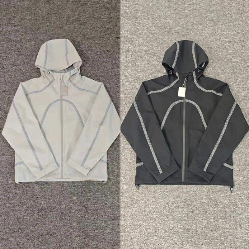 New Trend Mertre Jacket Streetwear High Quality Pattern Zipper Windbreaker Jackets Men Women