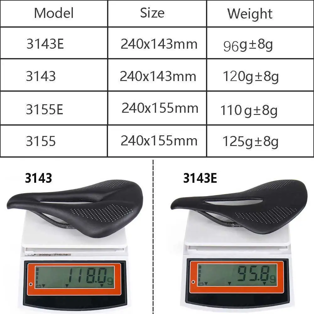 ELITA ONE MTB/Road Saddle Carbon Super Light 120g  Bicycle Saddles Racing Seating