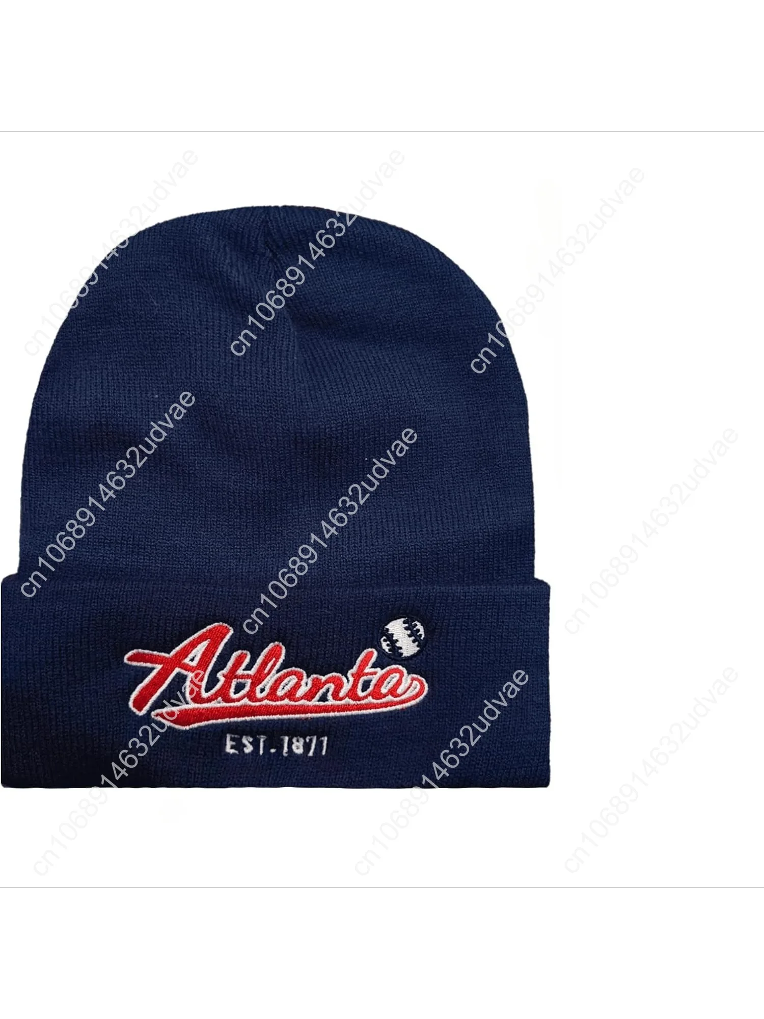 

Vintage Classic Skull Cap Embroidery Beanie Hat Cuffed Winter Hat Knit Comes with Warm Gloves Gifts for Unisex Fans