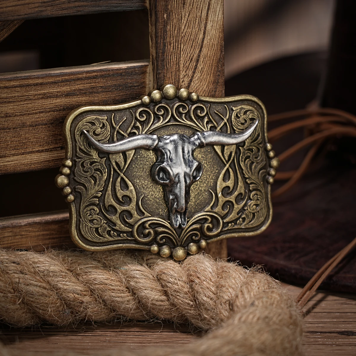 Western Belt Buckle Initial Vintage-Cowboy Rodeo Silver Large Belt Buckle for Men Women