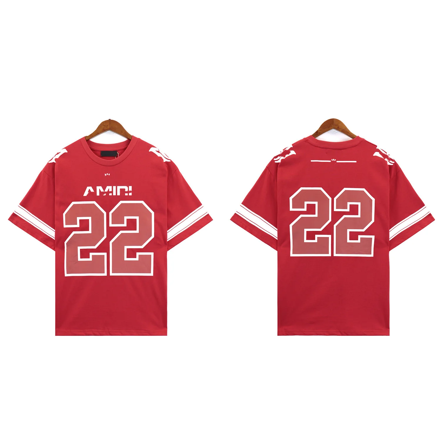 2024 Women Men New American Style No 22 Football Jersey Tshirt Sportwear Summer Mesh Quick Drying Training Tops Short Sleeve