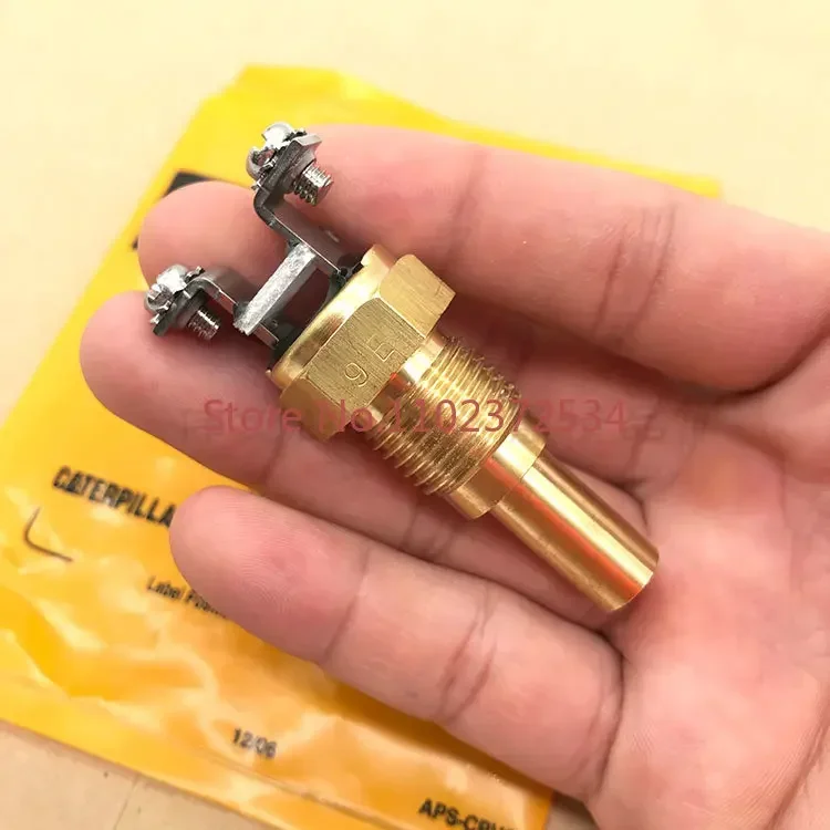 Excavator Cat 306D/307D/312B/320B/C Original factory water temperature sensor sensing plug excavator accessories
