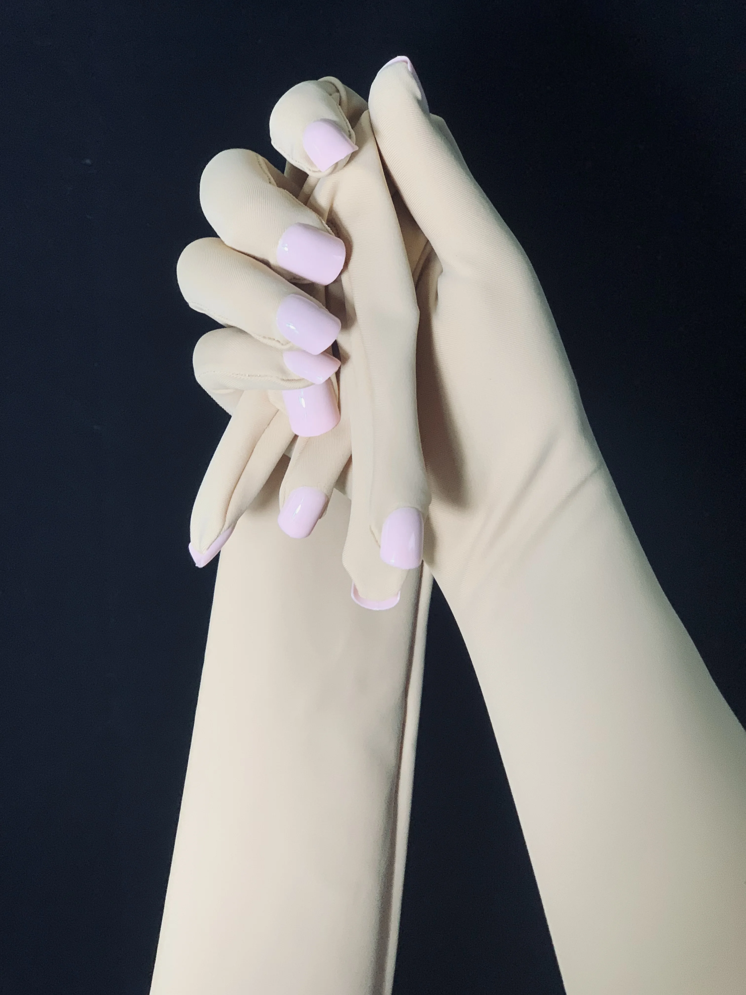 Cosplay Luxury Crossdressing Male To Female Customized Nails Service For Skin Kigurumi Zentai Gloves With Fake Nail Art