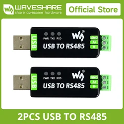 2pcs/lot Waveshare Industrial USB To RS485 Bidirectional Converter, Onboard Original FT232RNL And SP485EEN