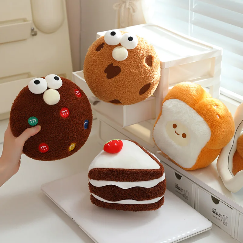 

Dessert Doll Cookie Cake Toast Plush Kawaii Soft Toy Gift For Children Delicious Pillow Cushion