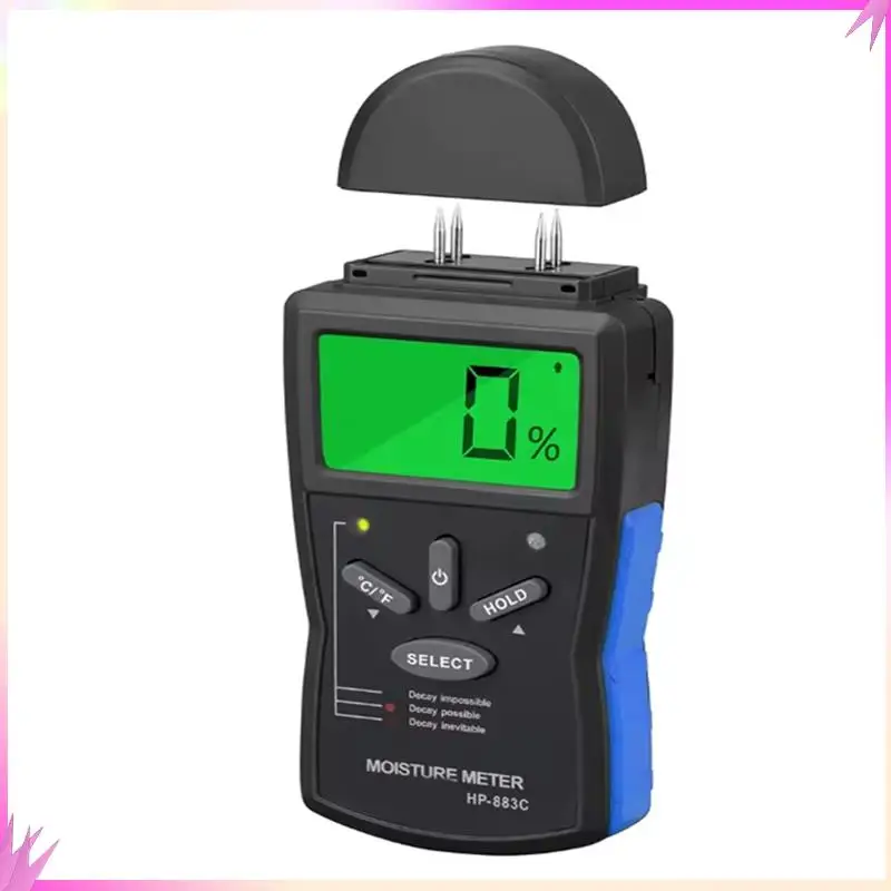 

B50C цифровой измеритель влажности древесины, электрический тестер для обнаружения влаги в дереве