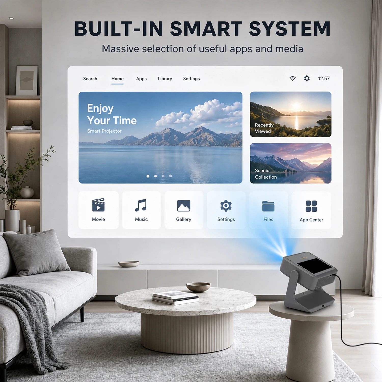7-Zoll Touchscreen-Projektor A – Home Cinema Kids Bewertung und Preis