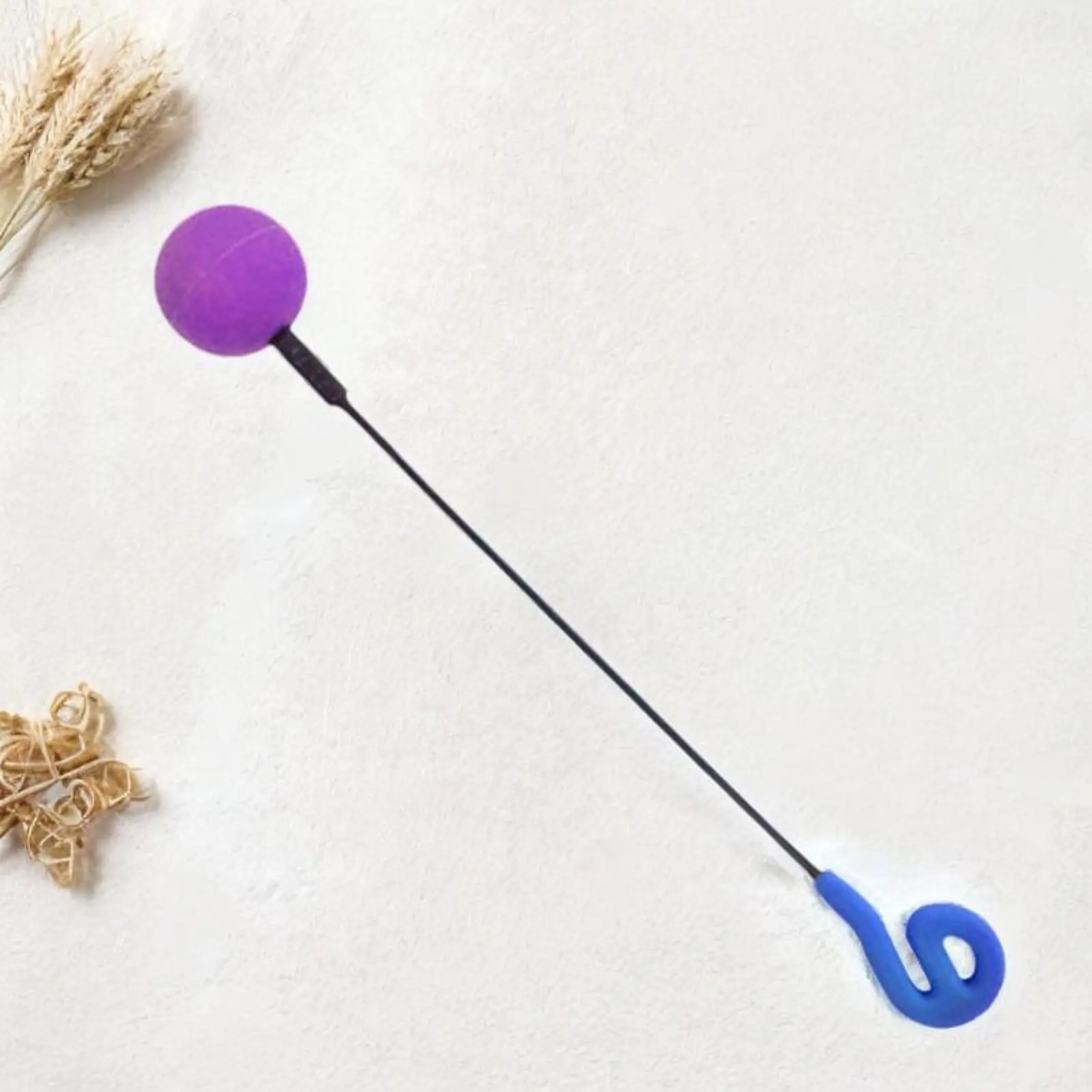 

Gong Mallet, Whales Sound Mallet and Gong Wands, Percussion Gong Resonant Mallet with Rubber Ball Head for Sound Baths