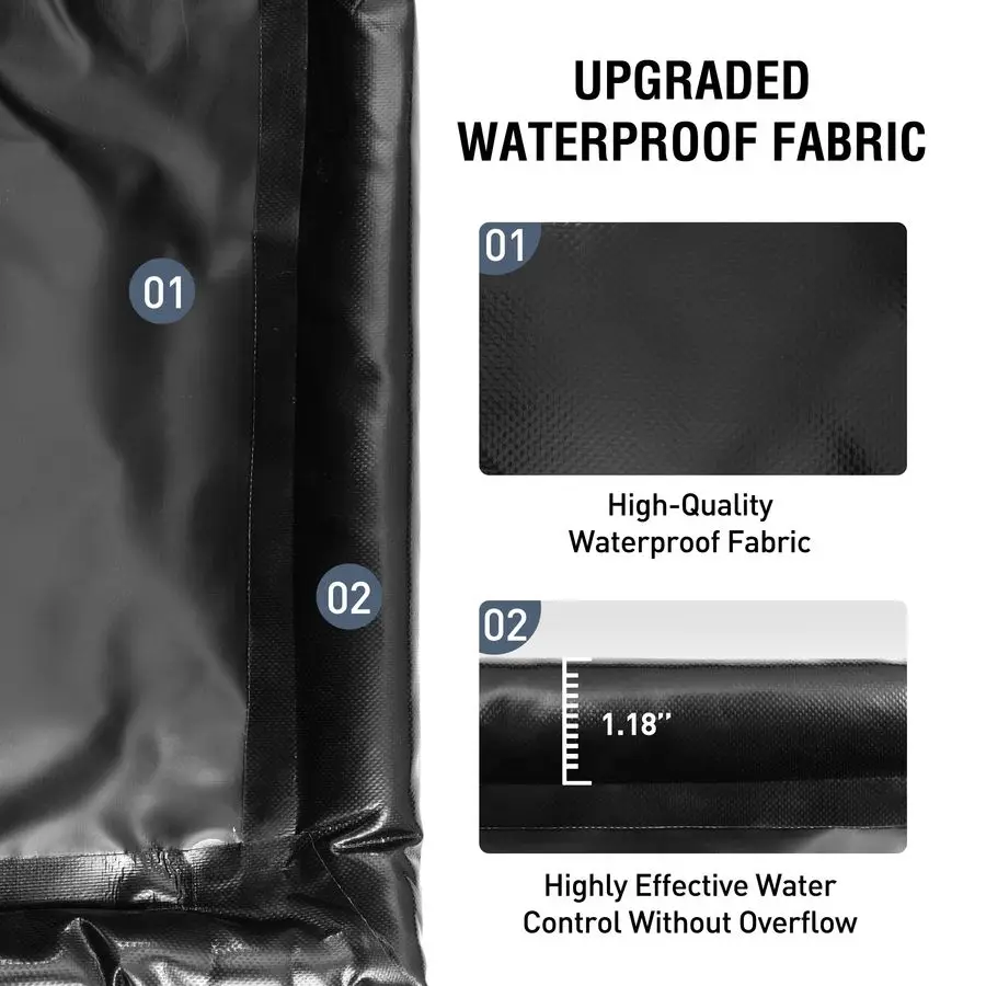 سجادة أرضية، سجادات احتواء مقاومة للماء مقاس 86 × 20 تحت السيارة، سجادة زيت لتغطية المرآب، سجاد أرضية للسيارة تحت السيارة، تحافظ على د #5